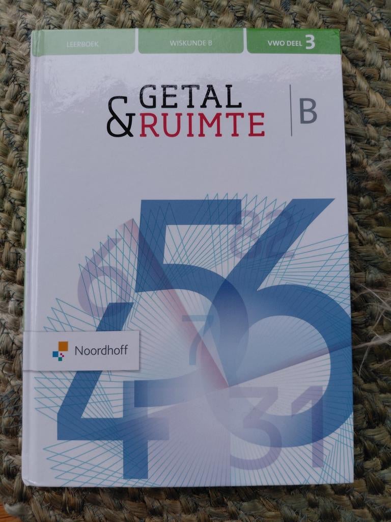 Getal & Ruimte VWO Wiskunde B, Boeken, Ophalen of Verzenden, Alpha, Zo goed als nieuw