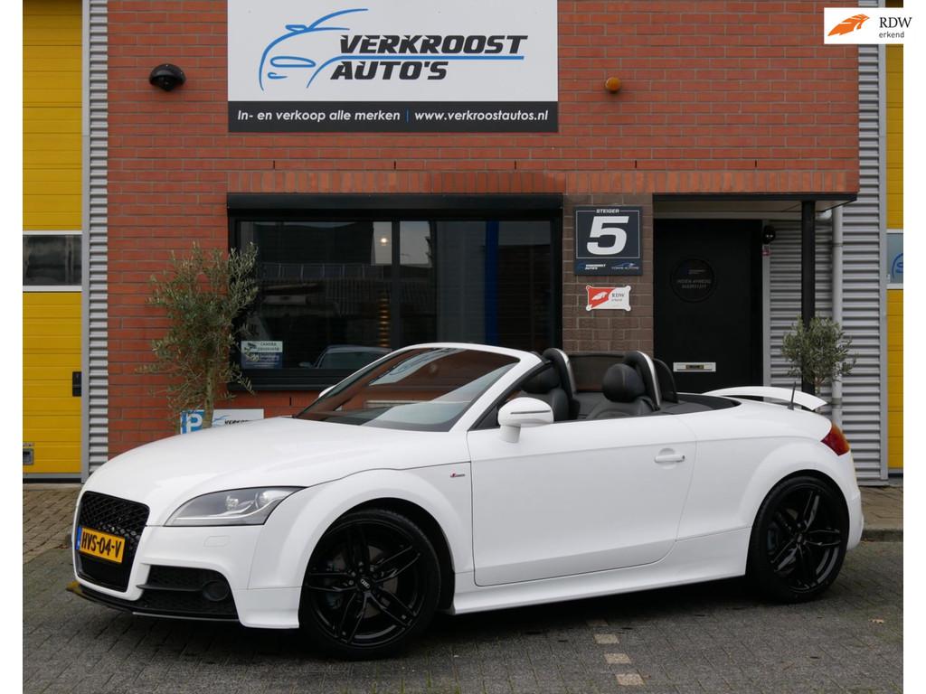 Audi TT Roadster 2.0 TFSI quattro s-line. stoelverwarming. n, Automaat, Euro 5, Gebruikt, Zwart