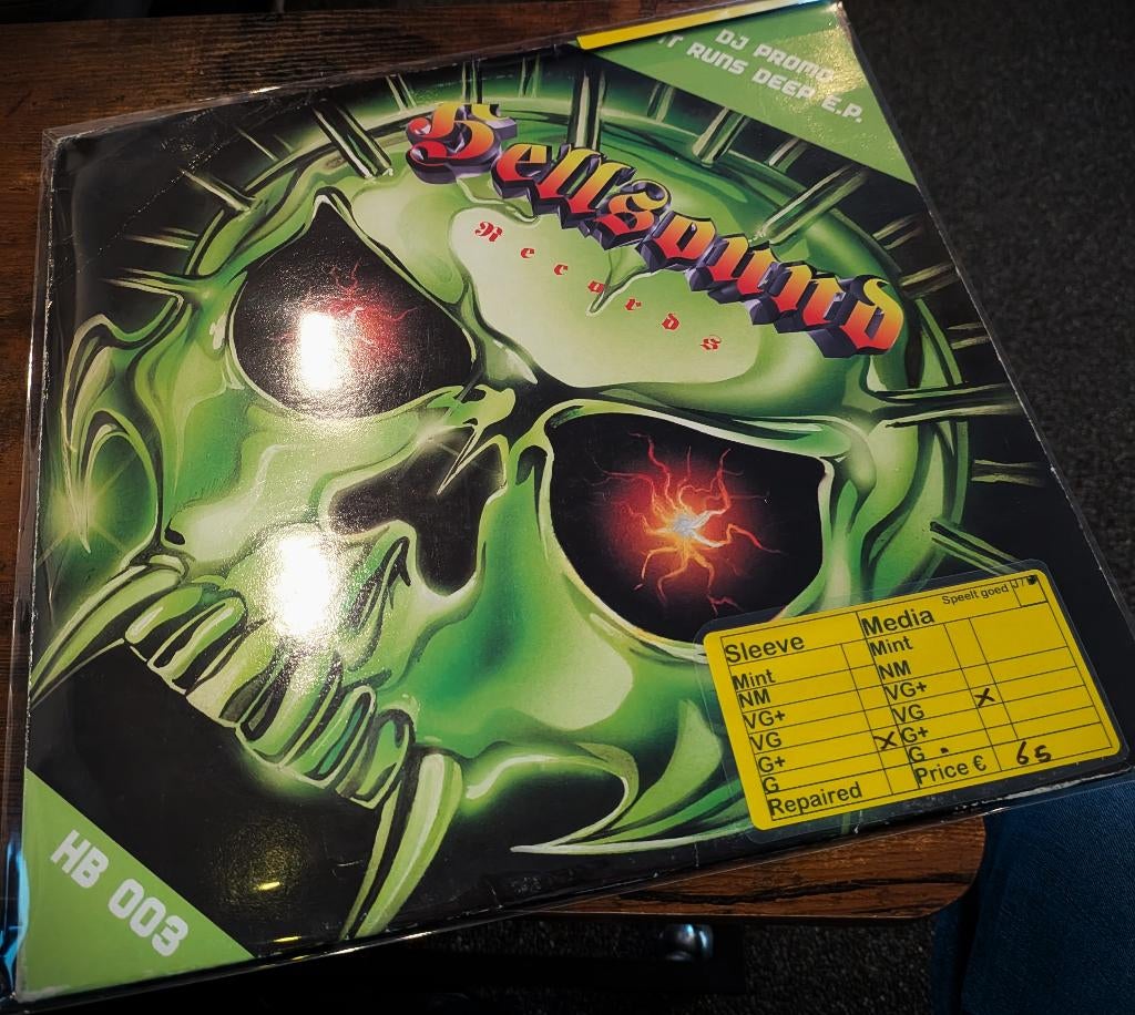 DJ Promo - It Runs Deep E.P., Ophalen, Gebruikt, 12 inch, Techno of Trance