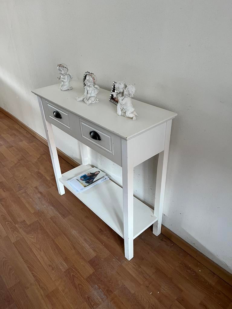 Sidetable, Ophalen, 100 tot 150 cm, Zo goed als nieuw, 25 tot 50 cm