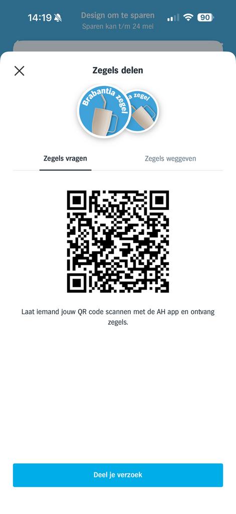 Brabantia actie zegels, Tickets en Kaartjes, Eén persoon, Kortingsbon