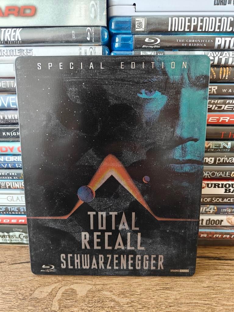 Total recall steelcase blu ray, N, Ophalen of Verzenden, Zo goed als nieuw, J