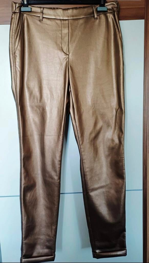 Nukus faux leather broek XXL, Overige kleuren, Maat 46/48 (XL) of groter, Ophalen of Verzenden, Zo goed als nieuw