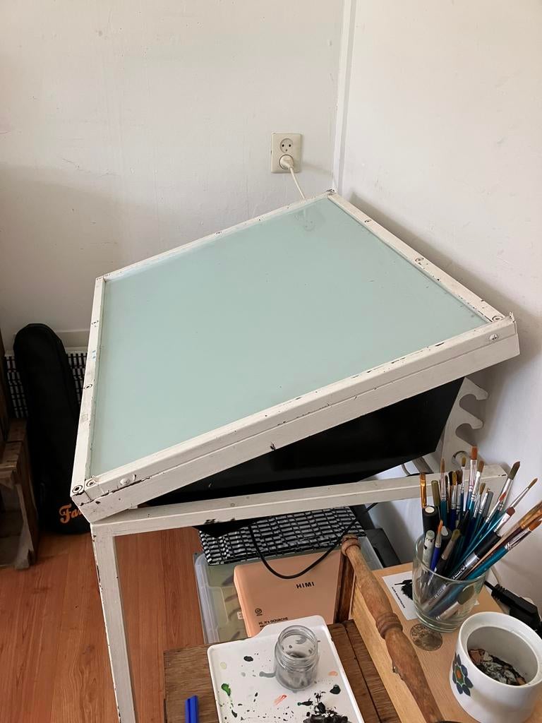 Tekentafel met lichtbak, Ophalen, Gebruikt, Overige typen