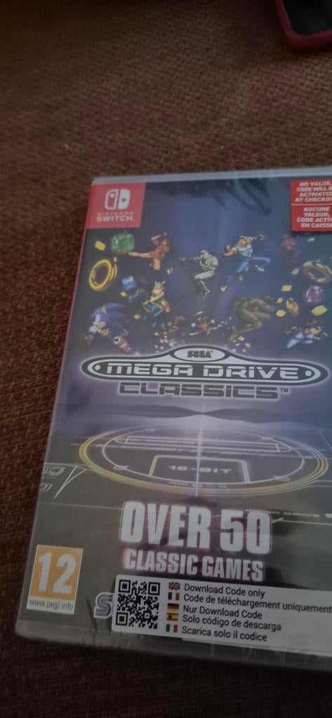Sega Mega Drive Classics Nintendo Switch - Meer dan 50 games, Overige genres, Ophalen of Verzenden, Eén computer, Vanaf 12 jaar
