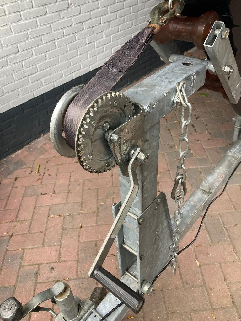 Trailerlier, handlier, bootlier trailer 450KG inclusief band, Ophalen of Verzenden, Zo goed als nieuw, Overige typen