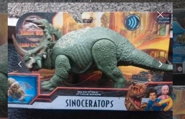 Jurassic World Sinoceratops actiefiguur, Ophalen of Verzenden, Nieuw