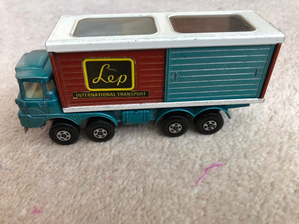 Matchbox - super king - k14 freight liner -1971, Ophalen of Verzenden, Gebruikt, Bus of Vrachtwagen, Matchbox