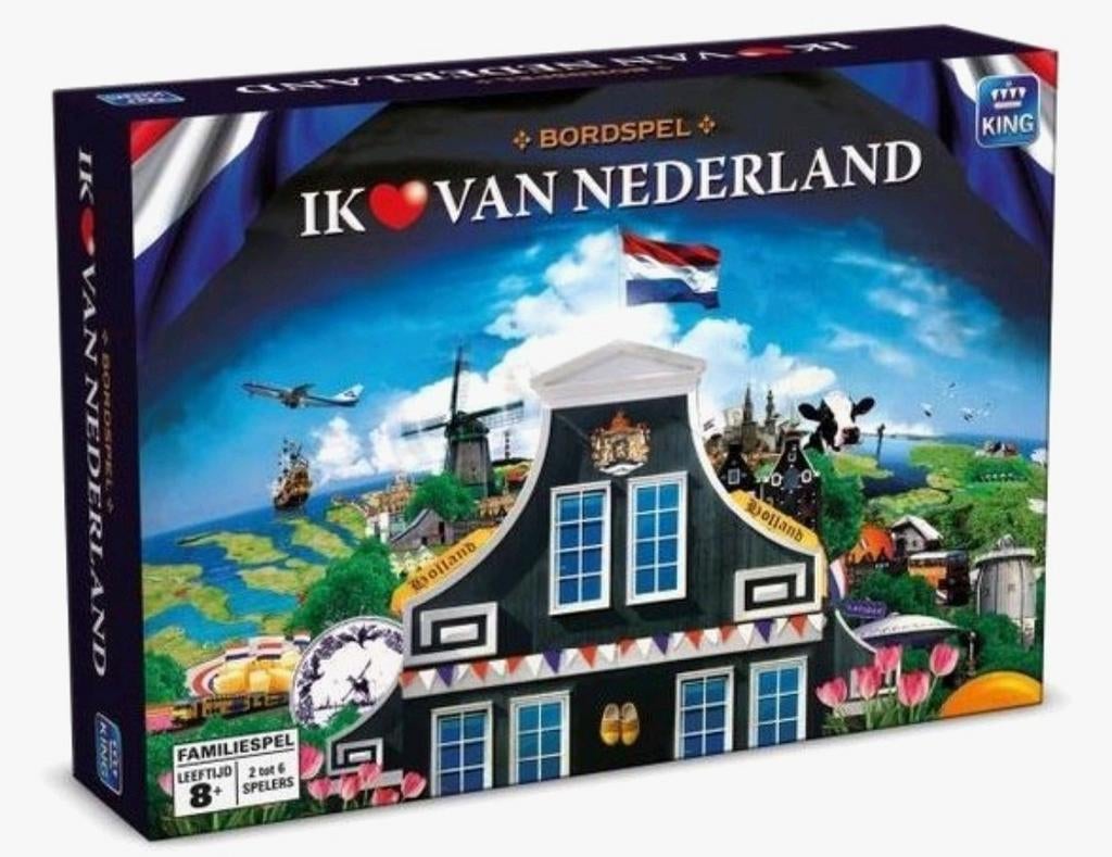 Gezelschapsspel Ik hou van Nederland (Holland) Nieuw, Hobby en Vrije tijd, Gezelschapsspellen | Bordspellen, Nieuw, Ophalen