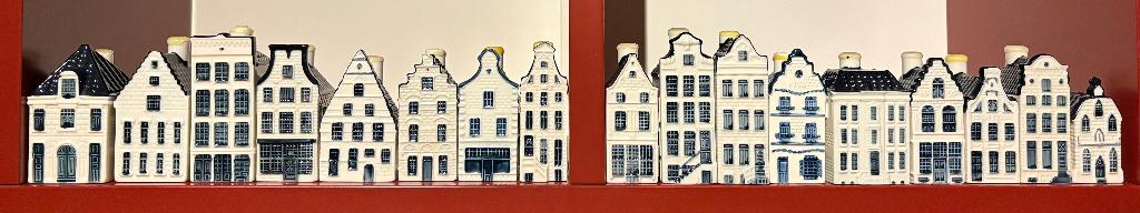 KLM huisjes (ps te koop) 3,7,13,15,23,34,35,36,38,58,64, Verzamelen, KLM Huisjes, Ophalen, 21 t/m 40