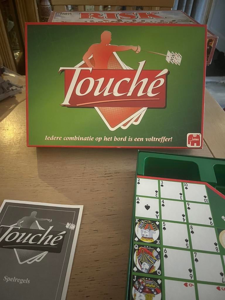 Touche zgan, Hobby en Vrije tijd, Gezelschapsspellen | Bordspellen, Ophalen of Verzenden, Zo goed als nieuw