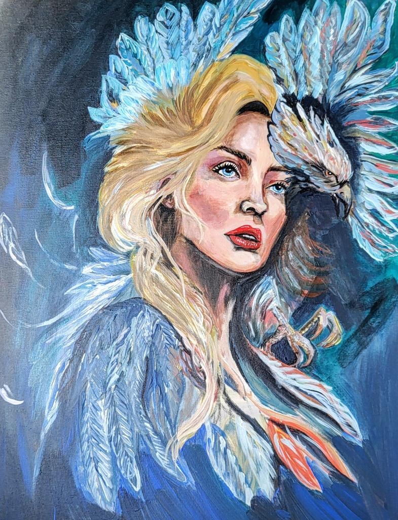 Liberty, Oorspronkelijke maker, Nieuw, Ophalen of Verzenden, Schilderij