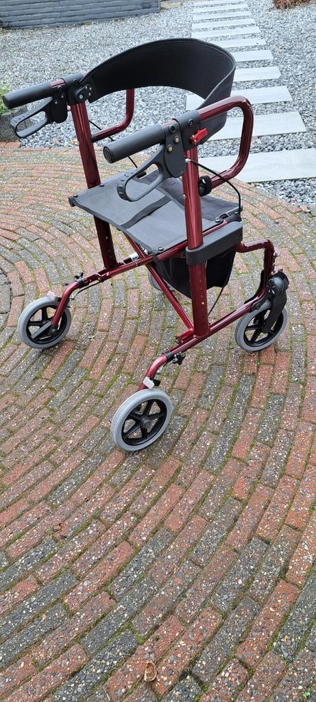 Te koop luxe 2in een rollator, Ophalen of Verzenden, Opvouwbaar, Zo goed als nieuw