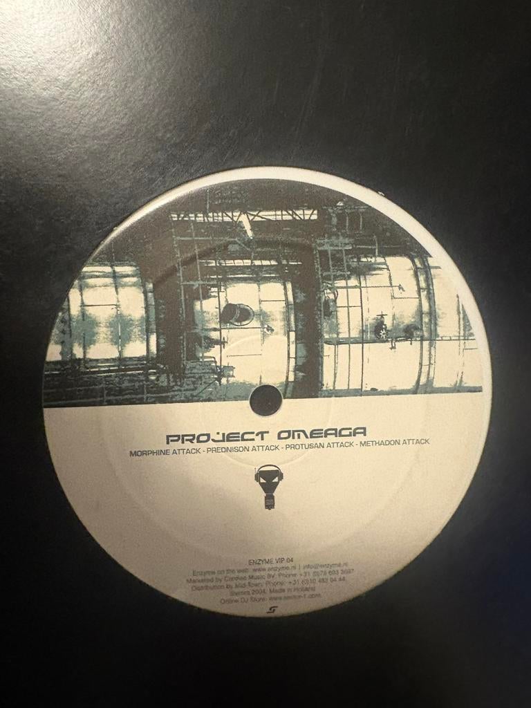 Project Omega - Morphine Attack Predison attack 12 inch, Cd's en Dvd's, Vinyl | Dance en House, Zo goed als nieuw, Techno of Trance