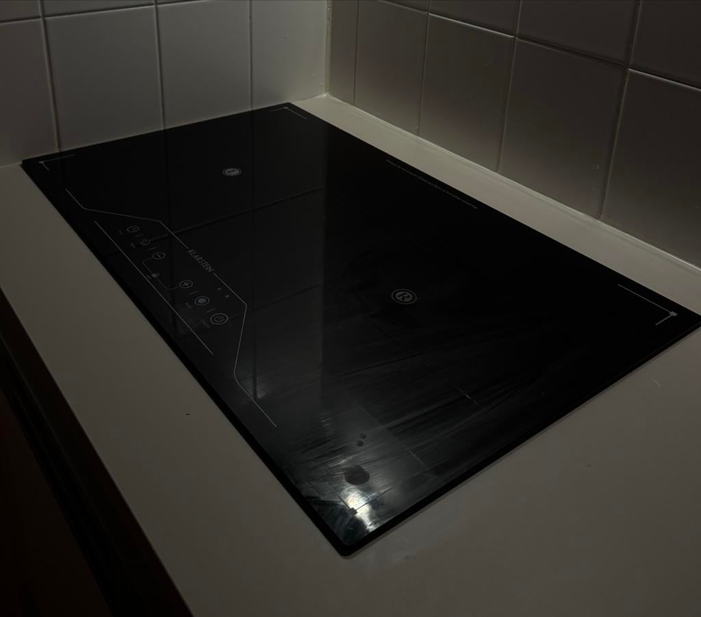 Klarstein inductie kookplaat, Ophalen, 4 kookzones, Zo goed als nieuw, Inbouw