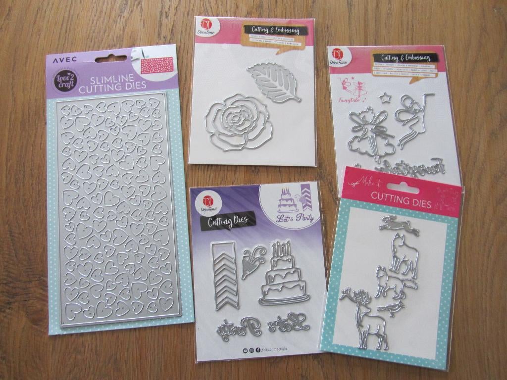 Snij en Embossingmallen, Ophalen of Verzenden, Nieuw, Overige thema's, Pons of Mal