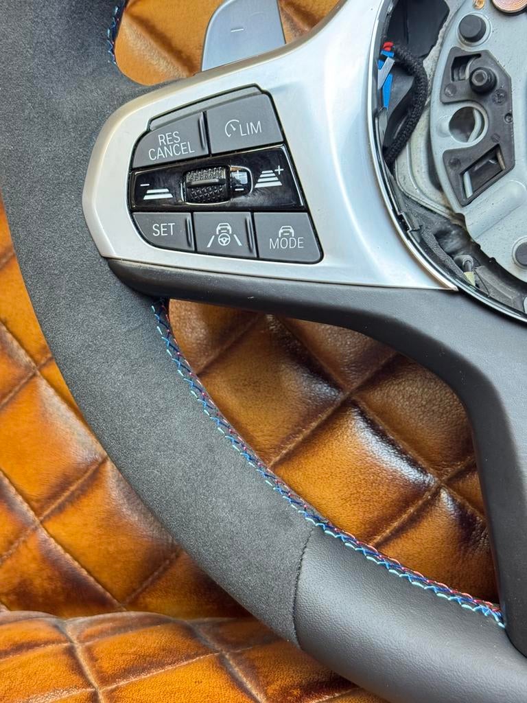 Stuurwiel Stuur BMW G30 G31 G05 G06 G20 G21 ALCANTARA+LEER, Auto-onderdelen, Besturing, Nieuw, Ophalen of Verzenden, BMW