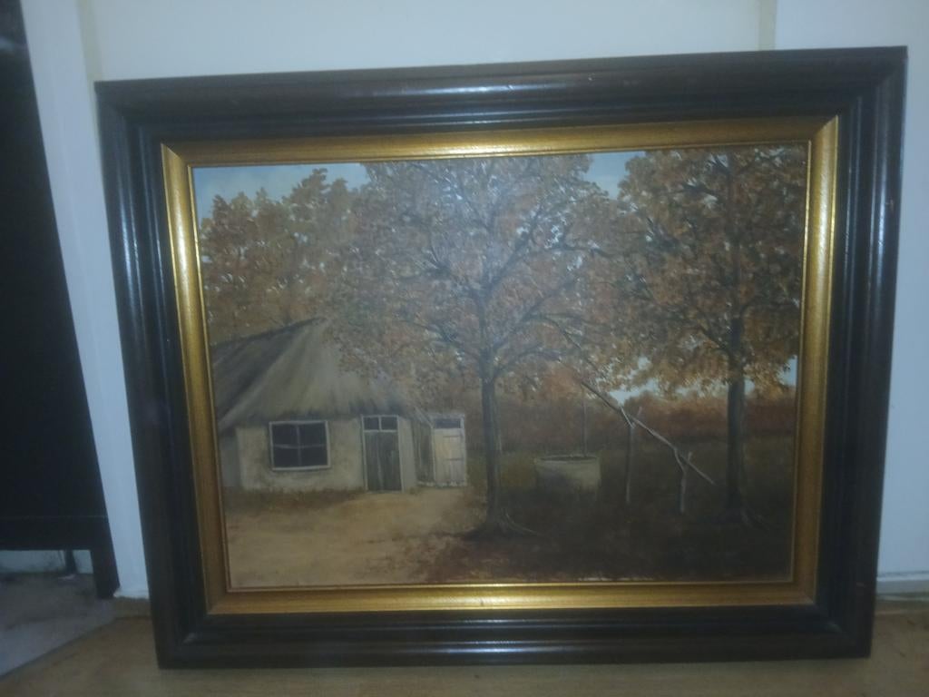 Oud schilderij,  onbekende naam (claasen?), Antiek en Kunst, Kunst | Schilderijen | Klassiek, Ophalen of Verzenden