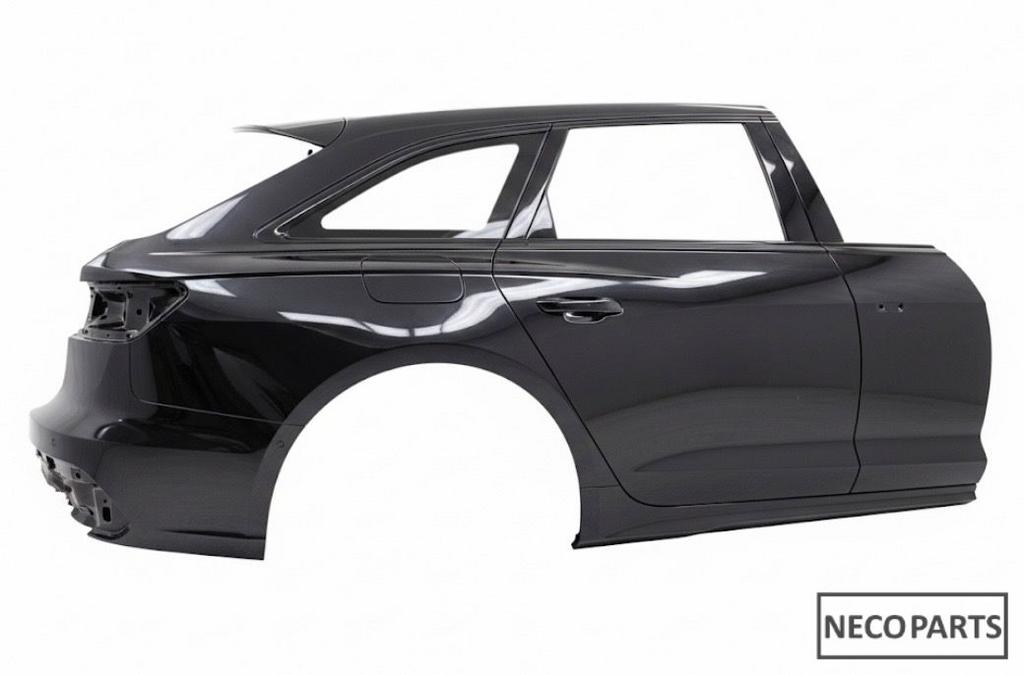 AUDI A5 III B10 KOMBI ACHTERSCHERM SNIJDEEL RECHTS LY9T, Auto-onderdelen, Carrosserie en Plaatwerk, Gebruikt, -, Achter, -