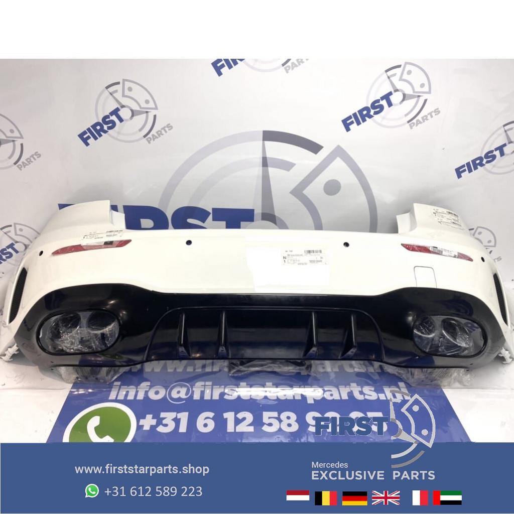 W177 A35 / A45 S AMG ACHTERBUMPER + DIFFUSER + UITLAATSIERST, Auto-onderdelen, Carrosserie en Plaatwerk, Bumper, Mercedes-Benz