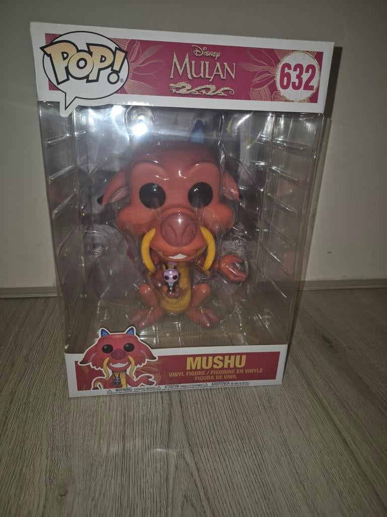 Funko pop 10inch mushu, Ophalen of Verzenden, Zo goed als nieuw