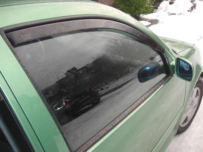 Zijwindschermen vw raamspoilers visors oa Golf T4 T5 T6 T7, Ophalen of Verzenden