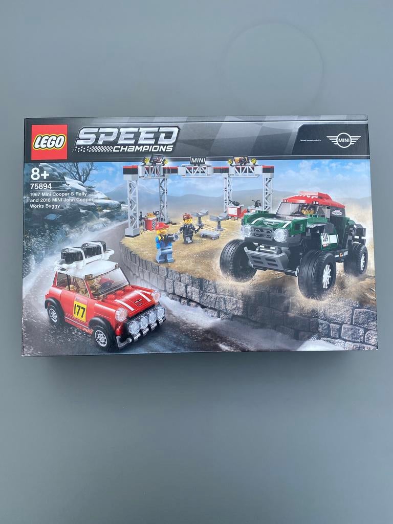 Lego Speed Champions 75894 Mini Cooper S Rally, Ophalen of Verzenden, Zo goed als nieuw