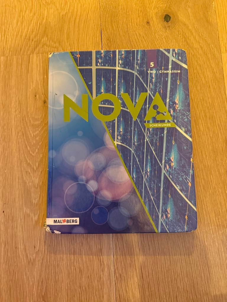 Nova Scheikunde 5 VWO | Gymnasium - Malmberg, Boeken, Ophalen of Verzenden, Gelezen, VWO, Scheikunde