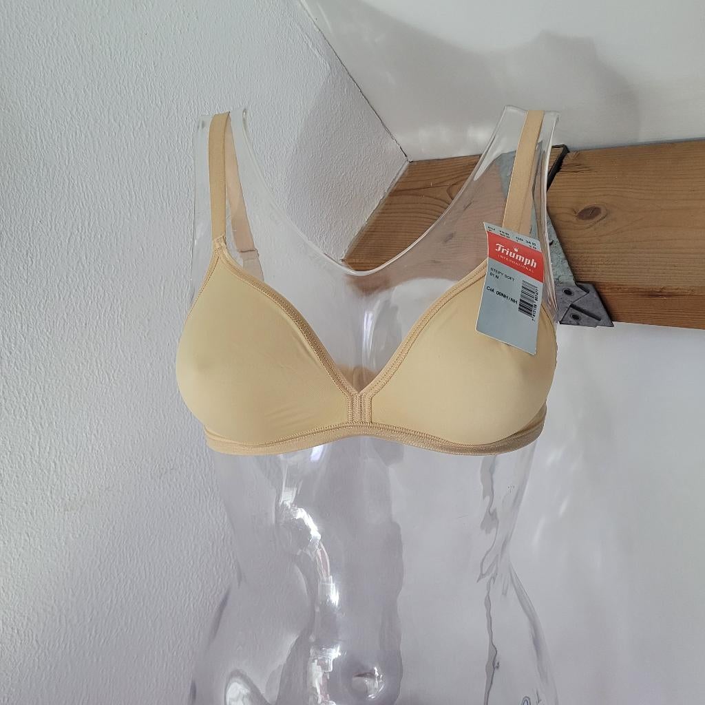 Triumph BH zonder beugel div. Kleuren en maten ( nieuw), Triumph, Verzenden, Wit, BH