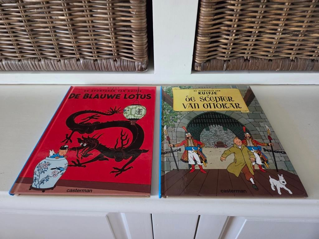 Kuifje harde kaft boekjes (2), Boeken, Meerdere stripboeken, Ophalen of Verzenden, Gelezen