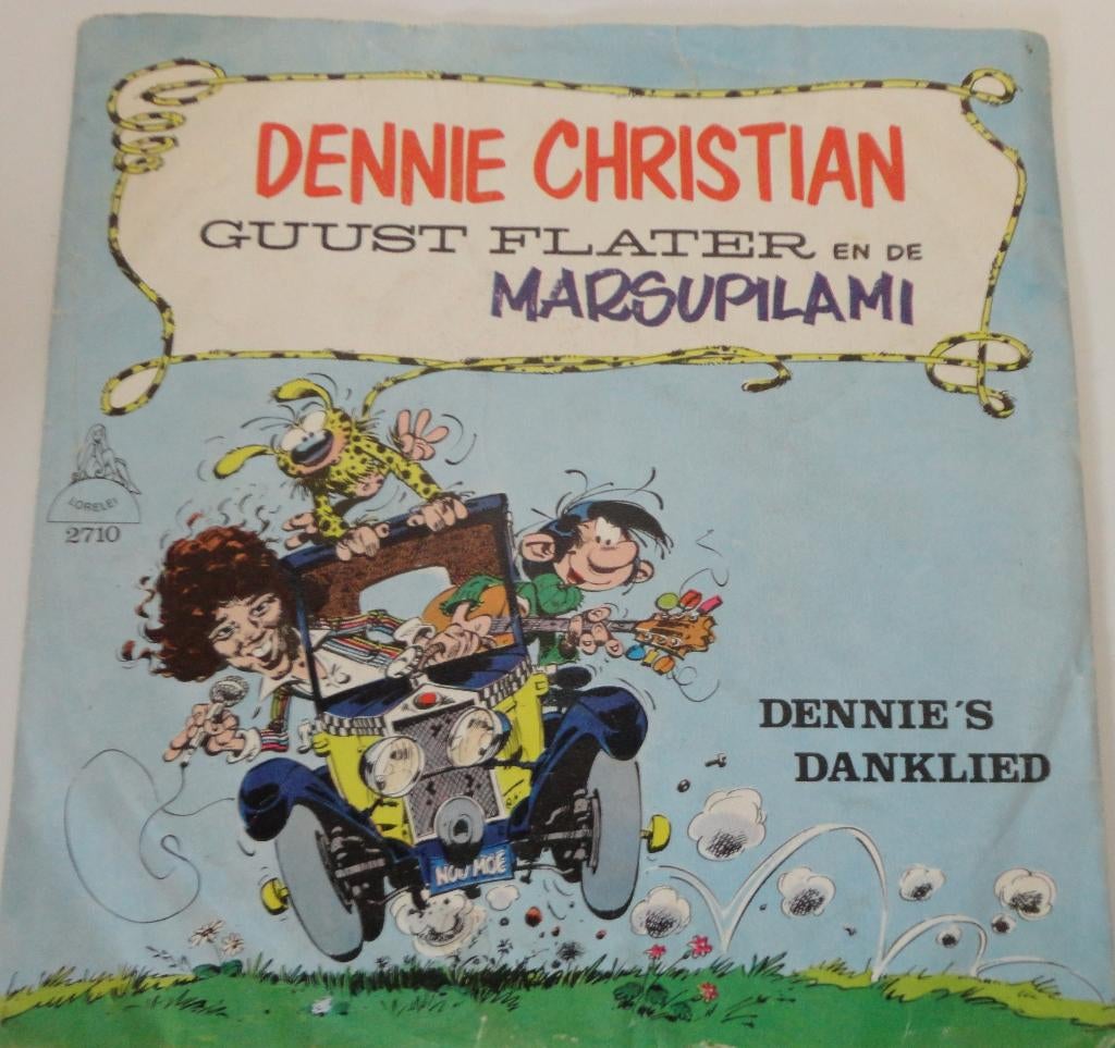Dennie Christian > Guust Flater Marsupilami, Cd's en Dvd's, Gebruikt, 7 inch, Single, Ophalen of Verzenden