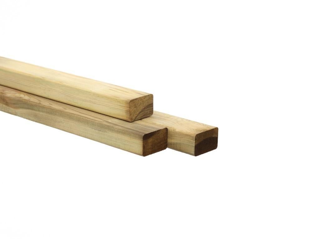 Palen 45x70 mm – 45x90 mm - Geïmpregneerd – FSC, Tuin en Terras, Palen, Balken en Planken, Ophalen, Nieuw, 250 cm of meer, Palen