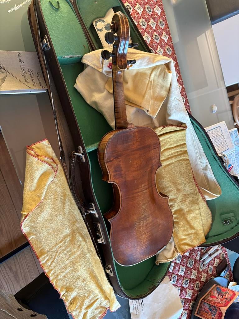 Antieke Viool (1700-1800), Gebruikt, Viool, Ophalen of Verzenden, 4/4-viool