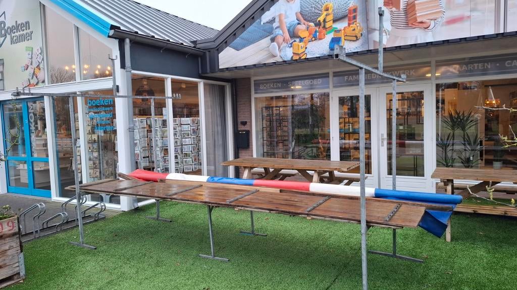 Markt kraam 4 mtr., Ophalen