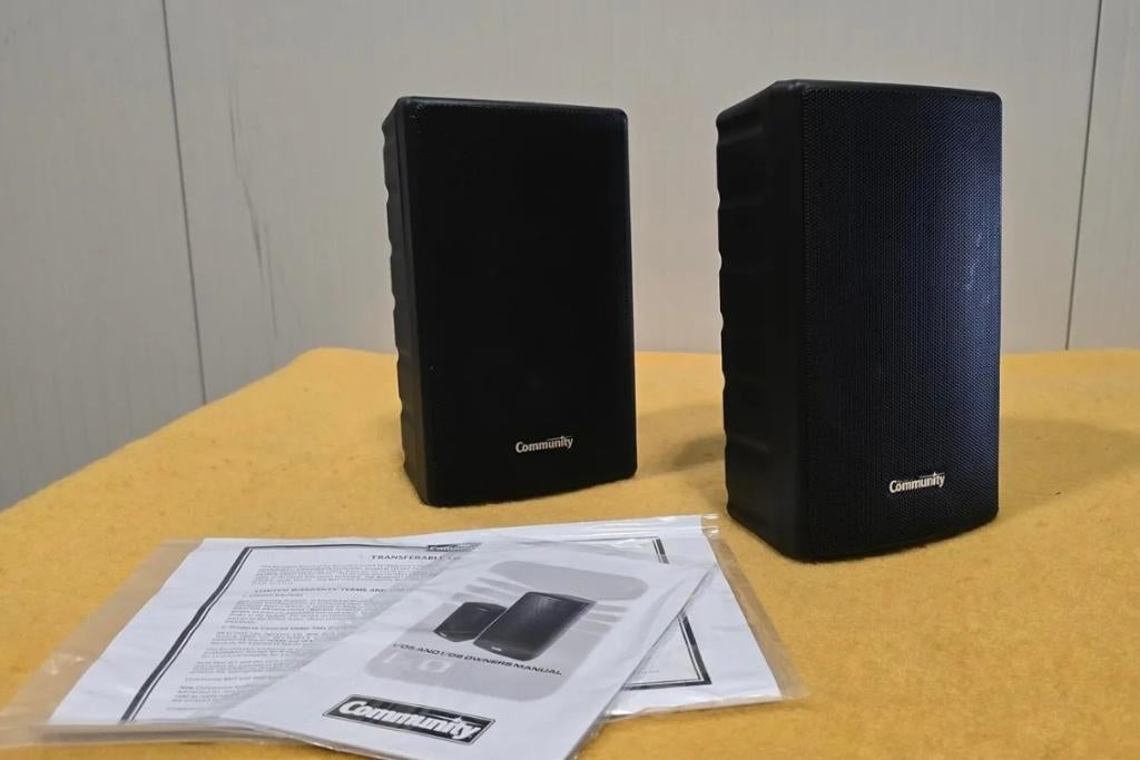 Community Pro I/O5W-PR Indoor / Outdoor Loudspeakers zwart, Overige merken, Nieuw, Ophalen of Verzenden, Minder dan 60 watt