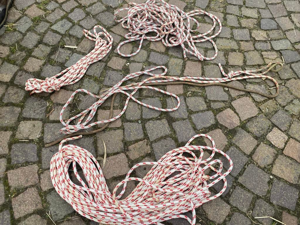 Diverse boot touwen, Watersport en Boten, Ophalen, Gebruikt, Minder dan 3 meter, Toebehoren