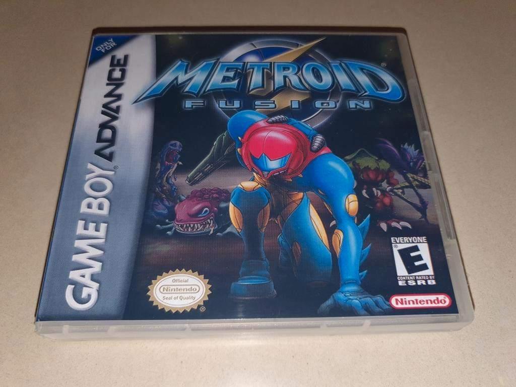 Metroid Fusion Game Boy Advance GBA Game Case, Spelcomputers en Games, Games | Nintendo Game Boy, Zo goed als nieuw, Avontuur en Actie