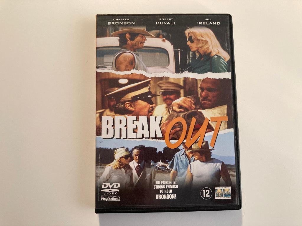 Break Out - Charles Bronson, Robert Duvall DVD, Cd's en Dvd's, Vanaf 12 jaar, Ophalen of Verzenden, Zo goed als nieuw
