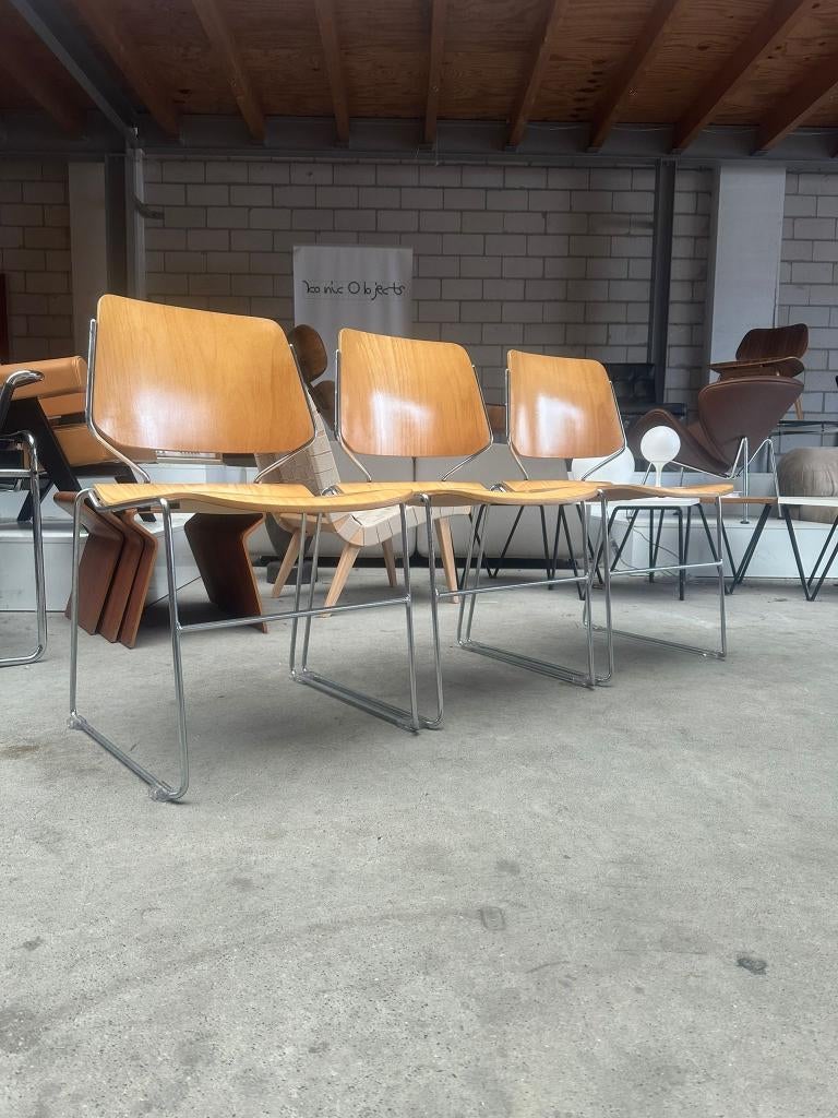 Krueger Matrix chair by Thomas Tolleson (more in stock), Ophalen, Gebruikt, Bruin, Vintage