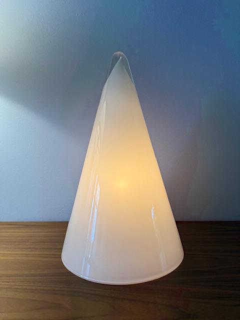 XL tafellamp, TeePee, SCE, France, pyramide, vintage, jr 70, Huis en Inrichting, Lampen | Tafellampen, Ophalen of Verzenden, Zo goed als nieuw