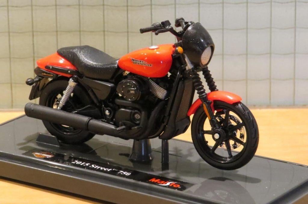 Harley Davidson 2015 Street 750 1:18 (n128), Overige merken, May Cheong Group France S.A.S., Nieuw, Ophalen of Verzenden