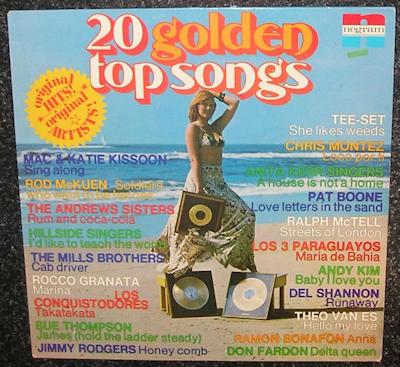 20 Golden Top Songs – Diverse Artiesten 1974 LP1195, Ophalen of Verzenden, Gebruikt, 12 inch, Pop
