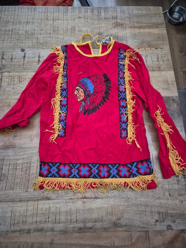 Carnavalskleding Indiaan, Ophalen, Gebruikt, 122 t/m 128, Jongen of Meisje