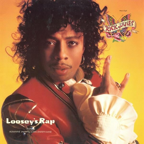 Rick James – Loosey's Rap 1988 hip hop / R&B, 12" maxi, Gebruikt, Maxi-single, Ophalen of Verzenden, 12 inch