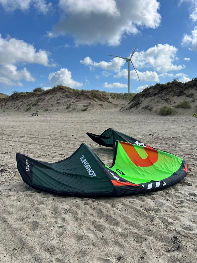 Slingshot Code V2 14m Kite, Watersport en Boten, Kitesurfen, Gebruikt, Kite, 14 m², Geen board, Ophalen of Verzenden