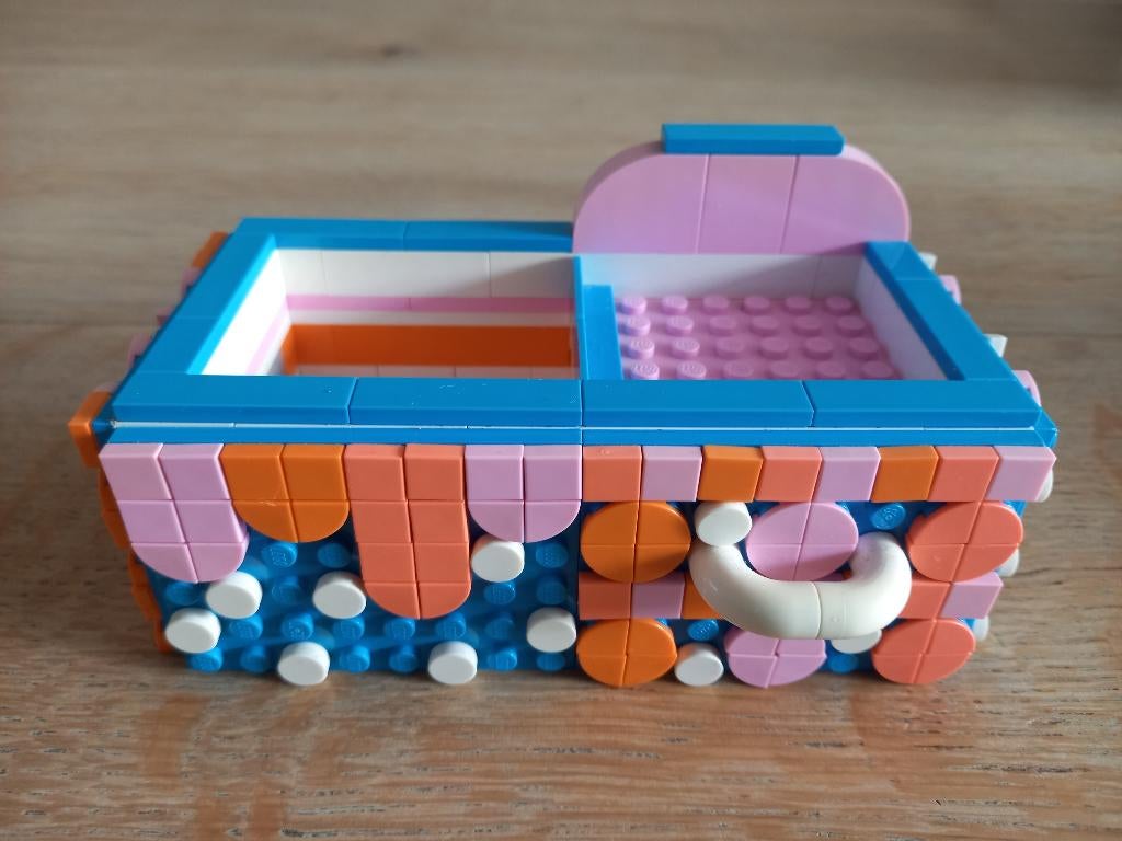 Lego dots desk organizer, Ophalen, Gebruikt, Complete set, Lego