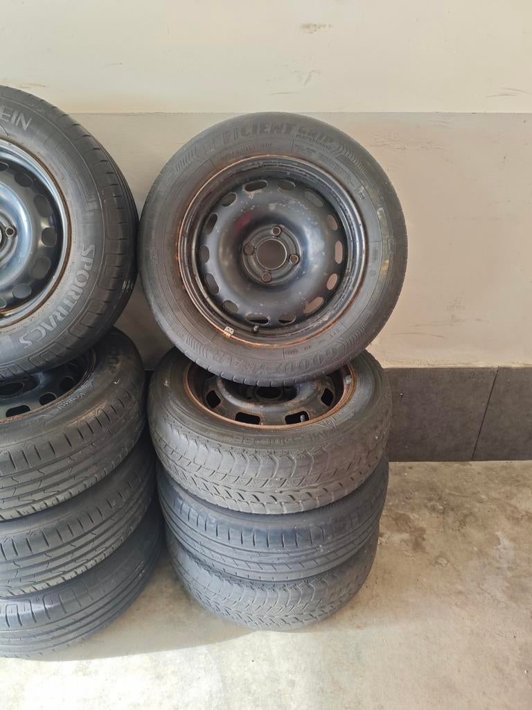 Velgen met banden, Auto diversen, Auto-accessoires, Ophalen