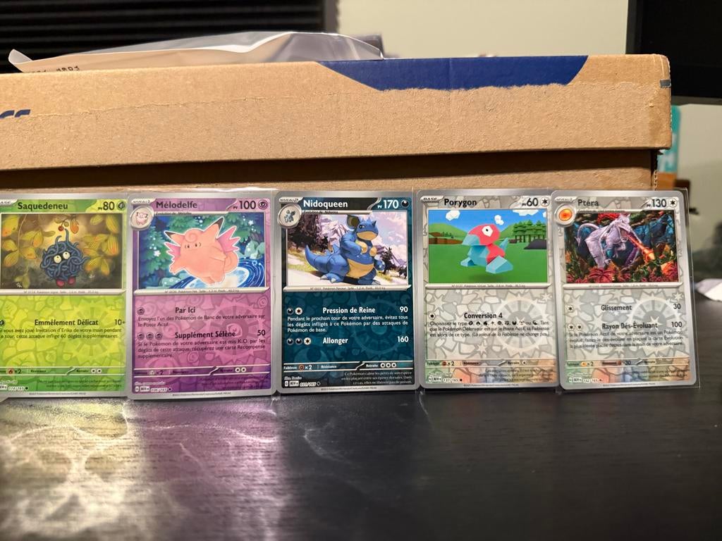 Pokémon Kaarten Set - 5 holo, Ophalen of Verzenden, Gebruikt, Losse kaart
