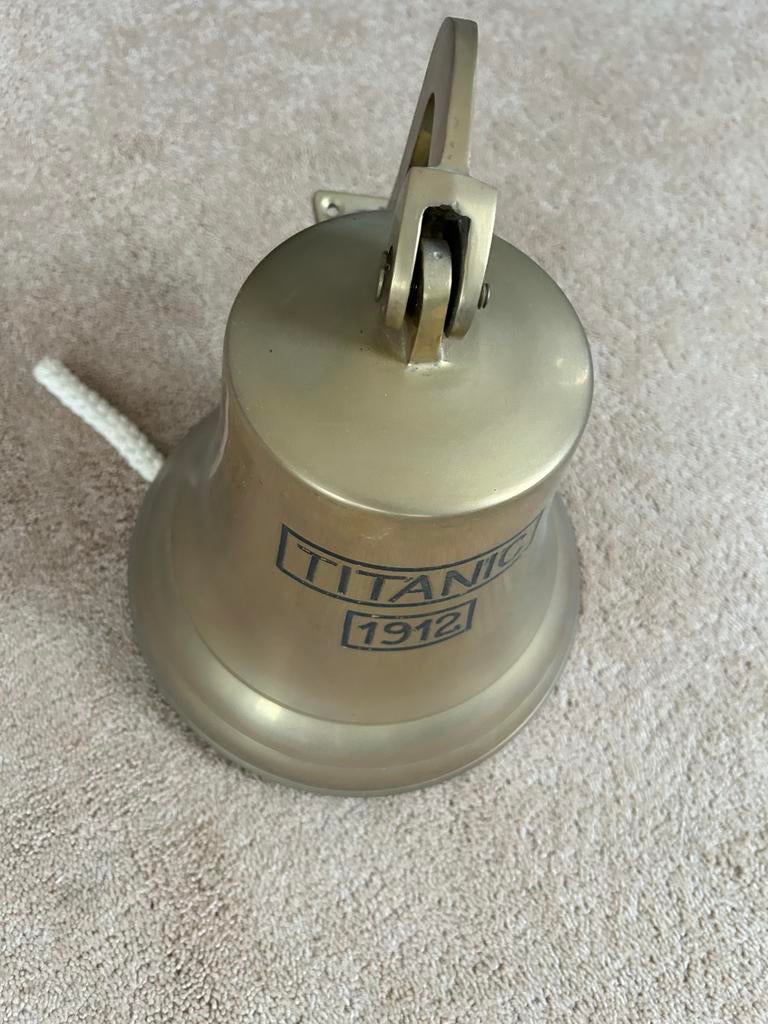 Titanic 1912 Koperen Bel voor Boot of Bar, Ophalen of Verzenden
