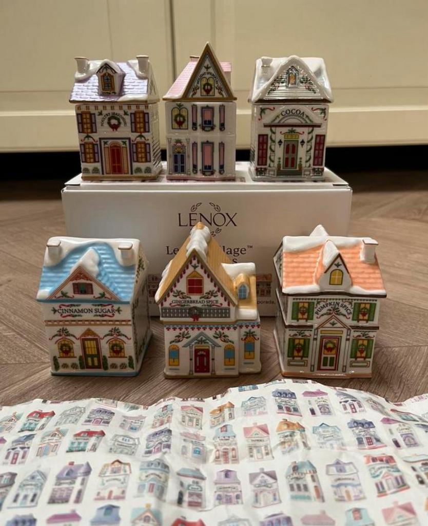Lenox Spice Village Christmas Spice Jar Set, Ophalen of Verzenden, Nieuw
